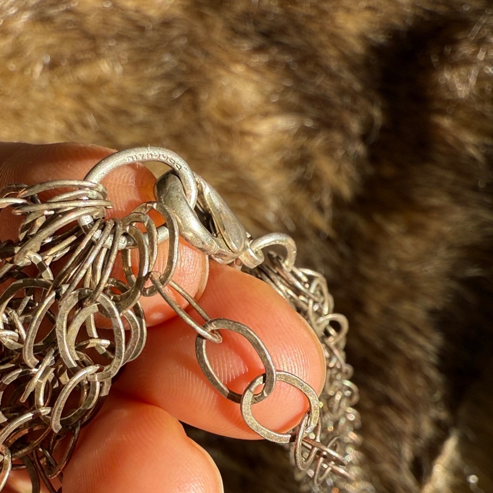 Elegant Sterling Silver 925 Chain Necklace - Picture 2 of 3